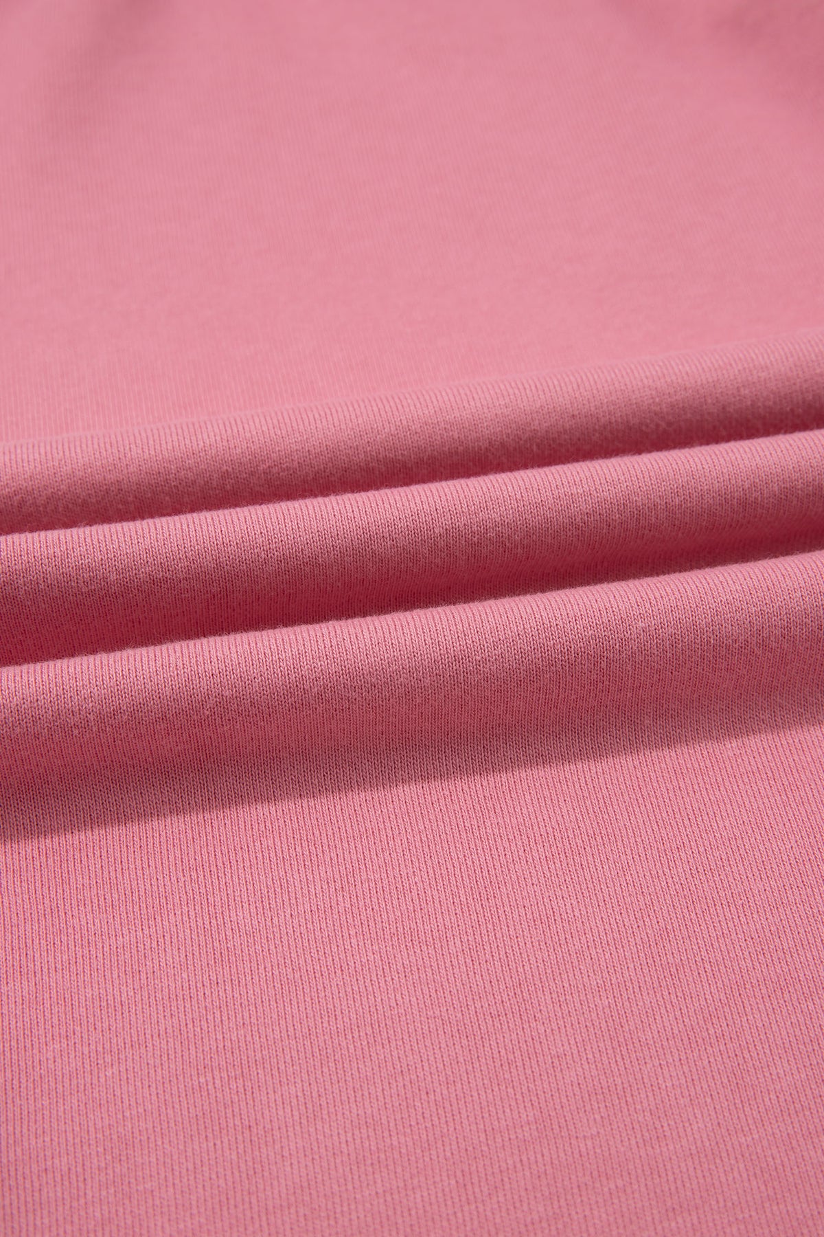 Gossamer Pink GOOD VIBES Chenille Graphic Hoodie