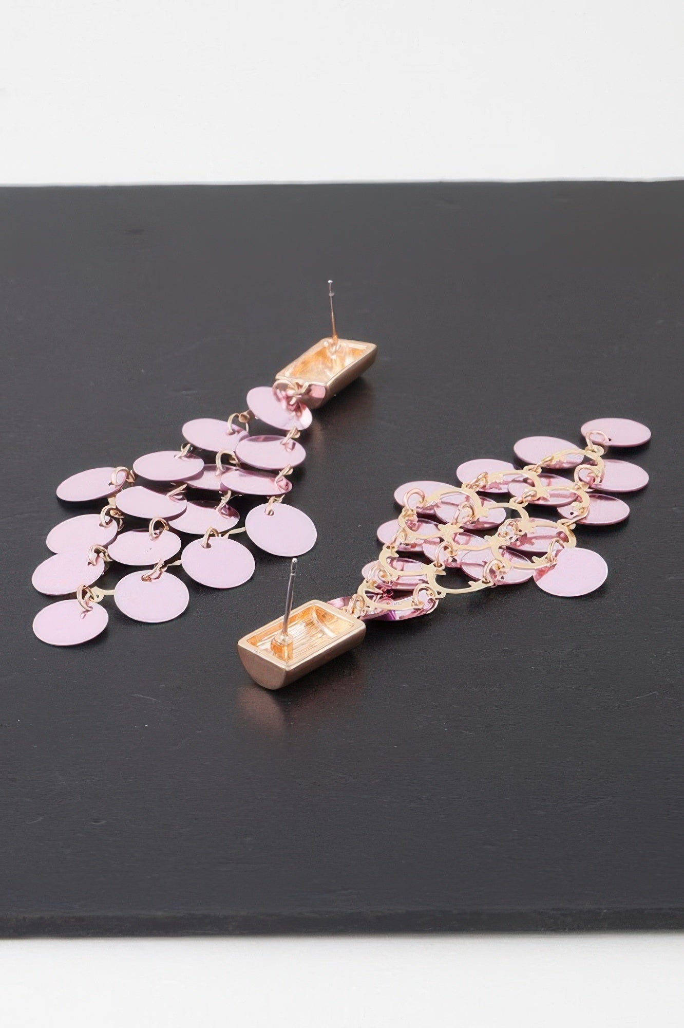 Modern Diamond Sequin Earrings