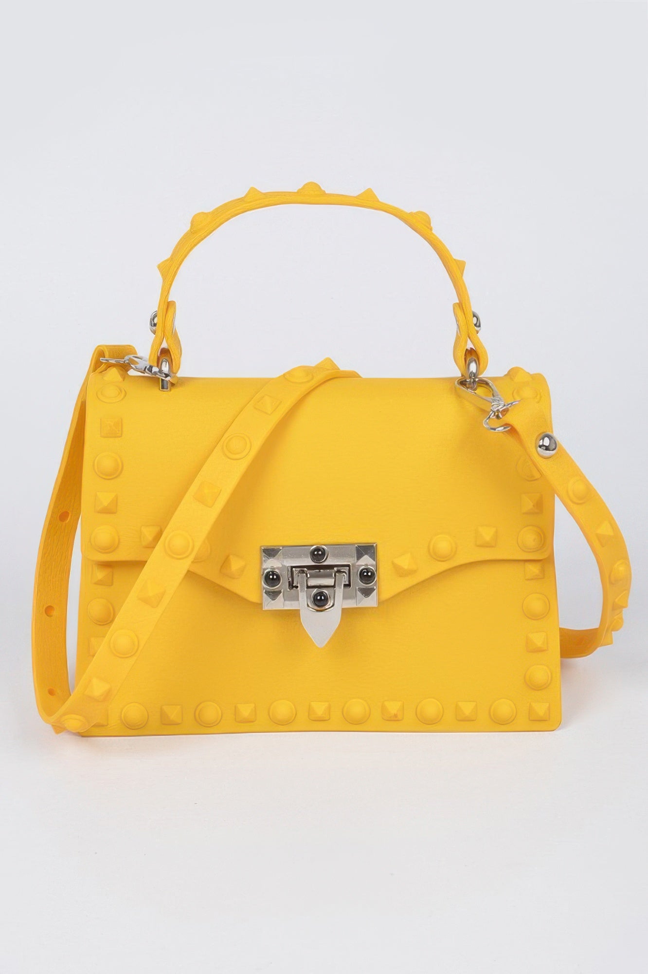 Monotone Studded Clutch