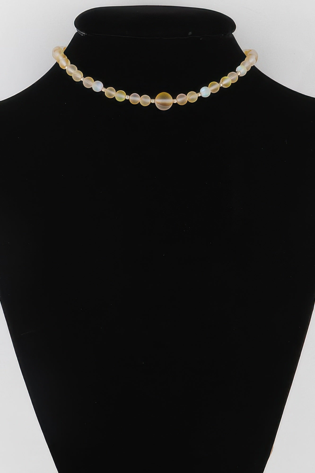 Translucent Bead Necklace