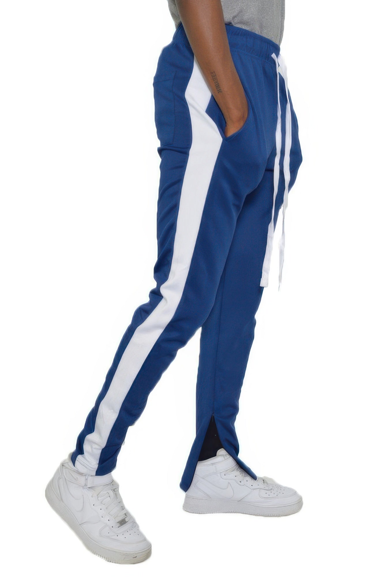 Slim Fit Single Stripe Track Pant - MENS BASIC & ACTIVEWEAR