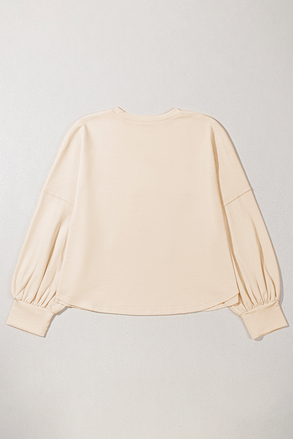 Beige Star Shape Studded Crew Neck Plus Size T-Shirt