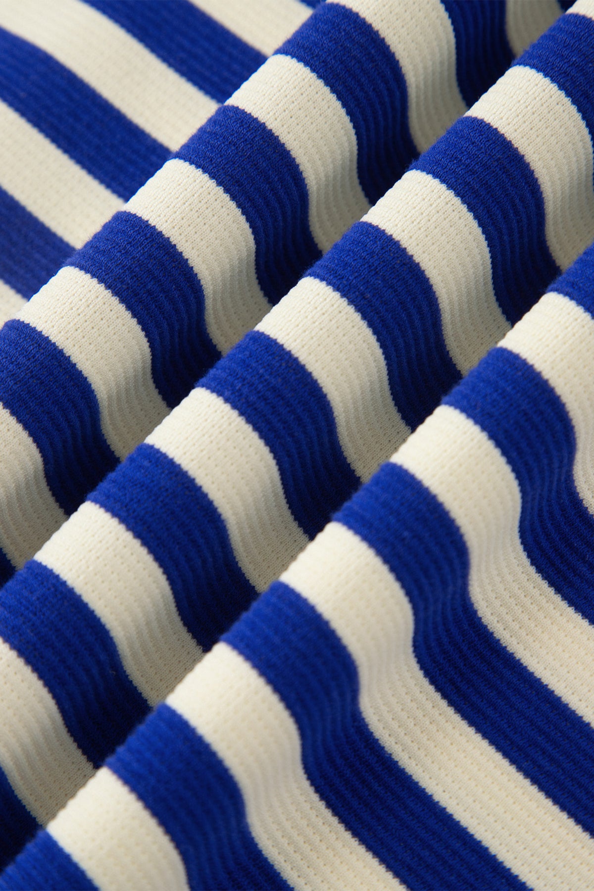 Dark Blue Striped Shift Dress Color-Block V-Neck Short-Sleeve Casual Summer