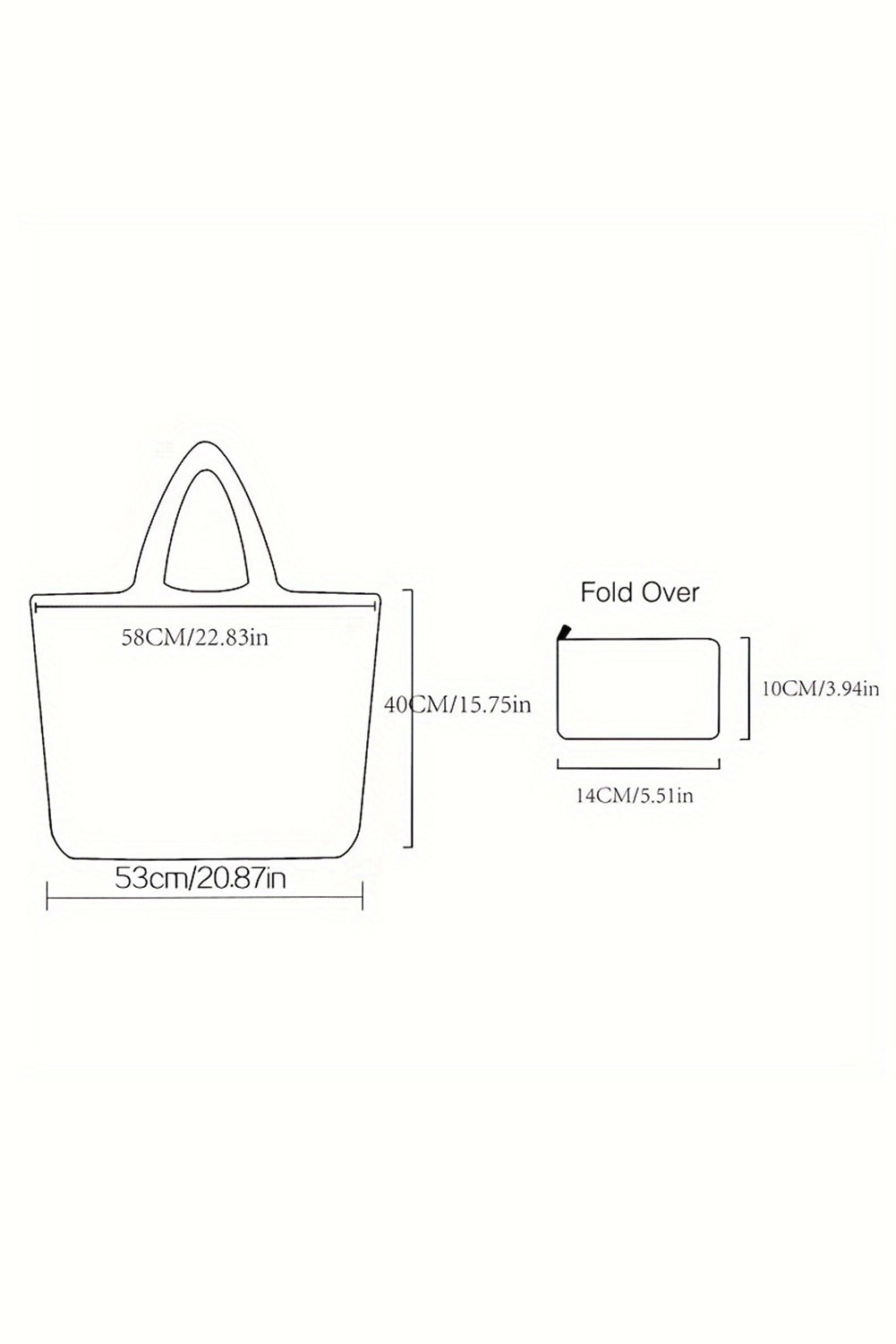 Tillandsia Purple Goth Halloween Oxford Cloth Large Capacity Foldable Tote Bag