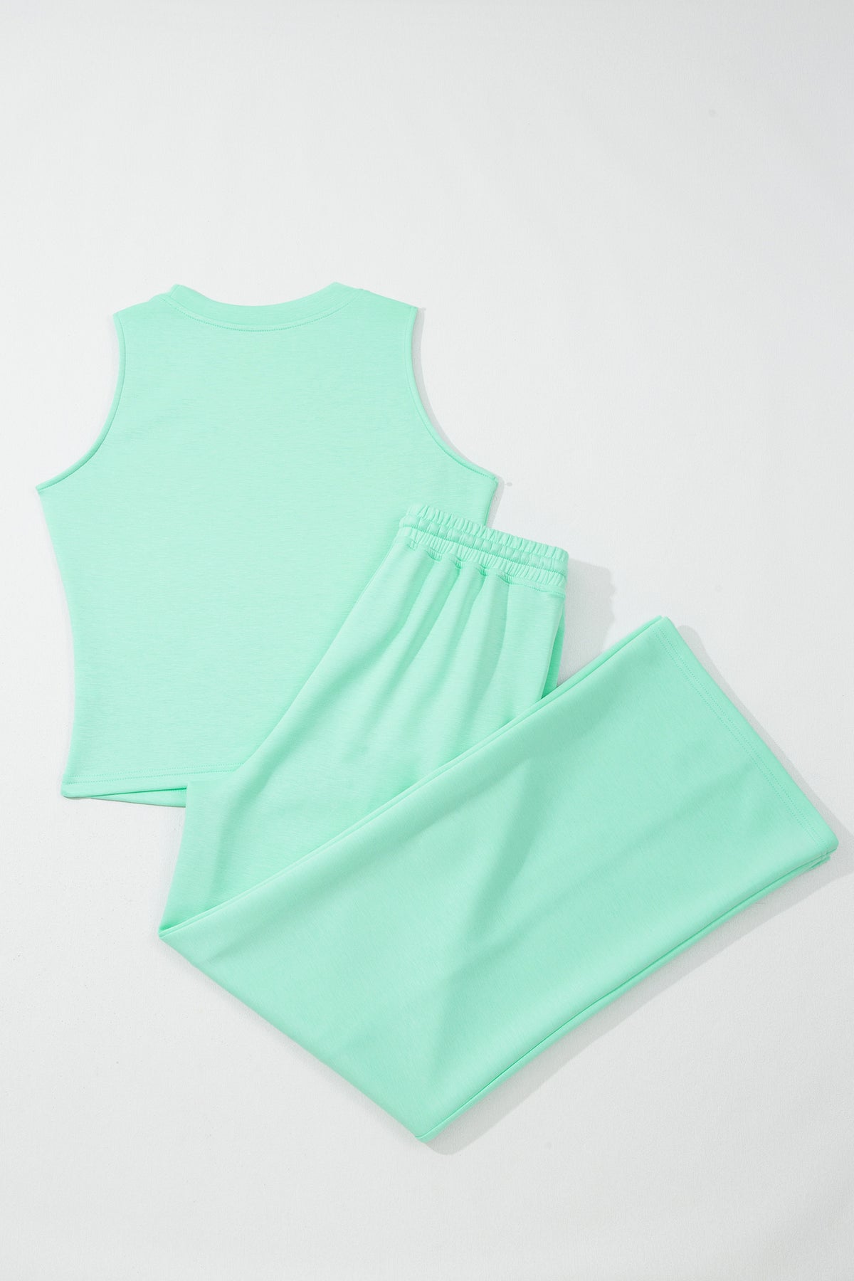 Women's Moonlight Jade Elastic Waistband Two-Piece Set