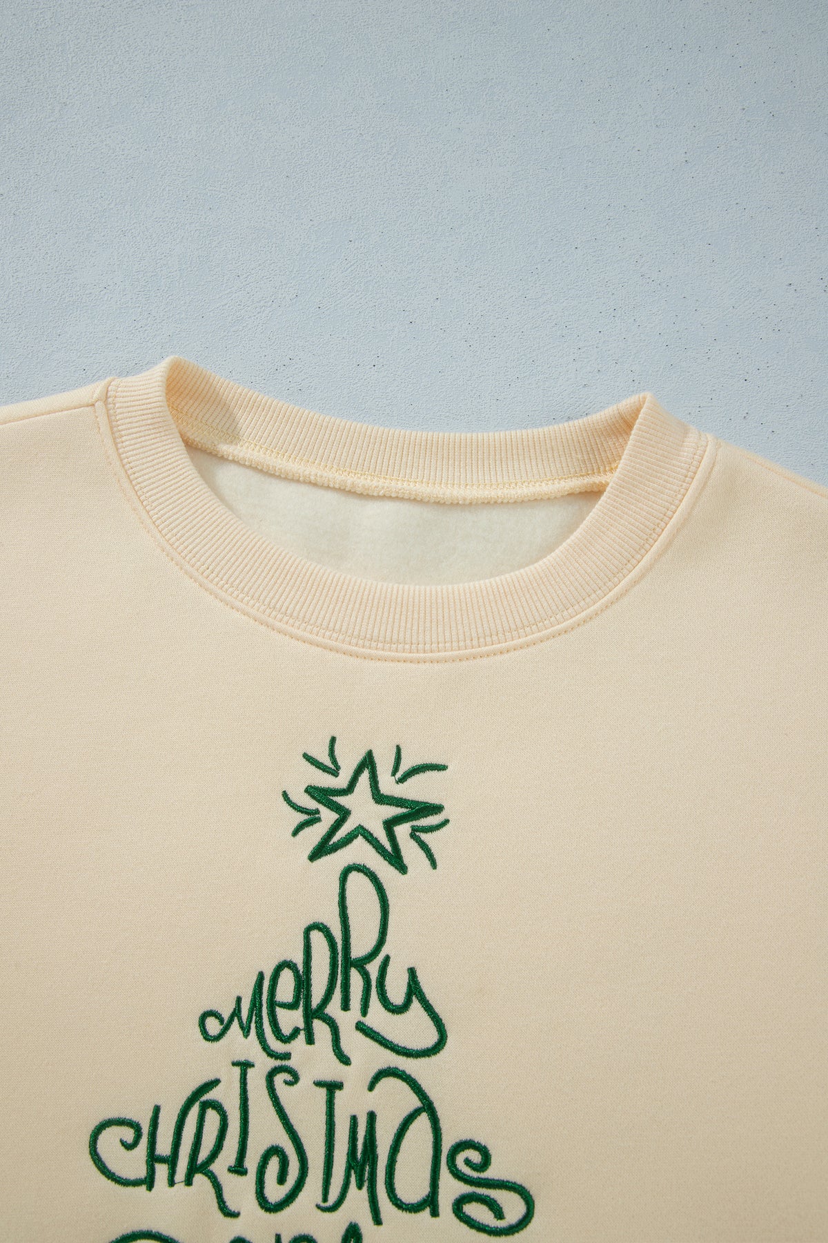 Apricot Merry Christmas and Happy New Year Sweatshirt