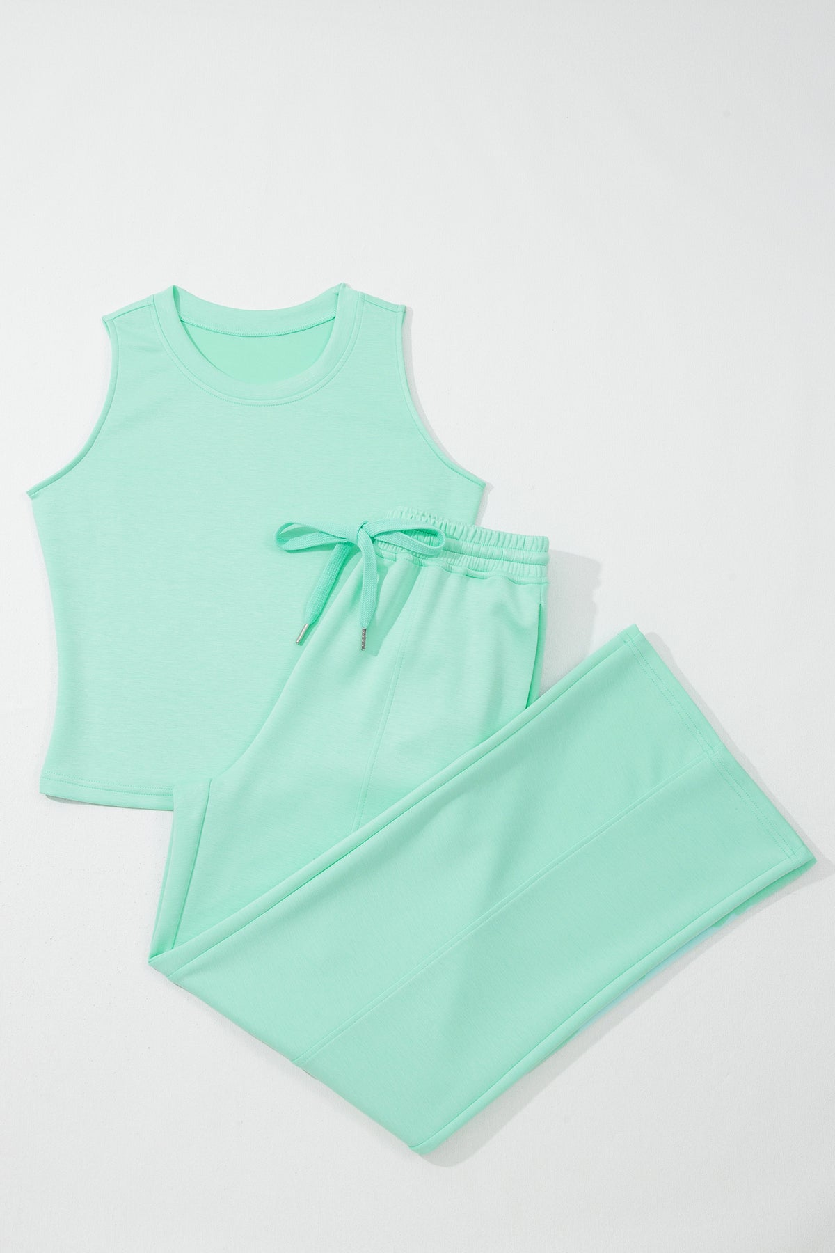 Women's Moonlight Jade Elastic Waistband Two-Piece Set
