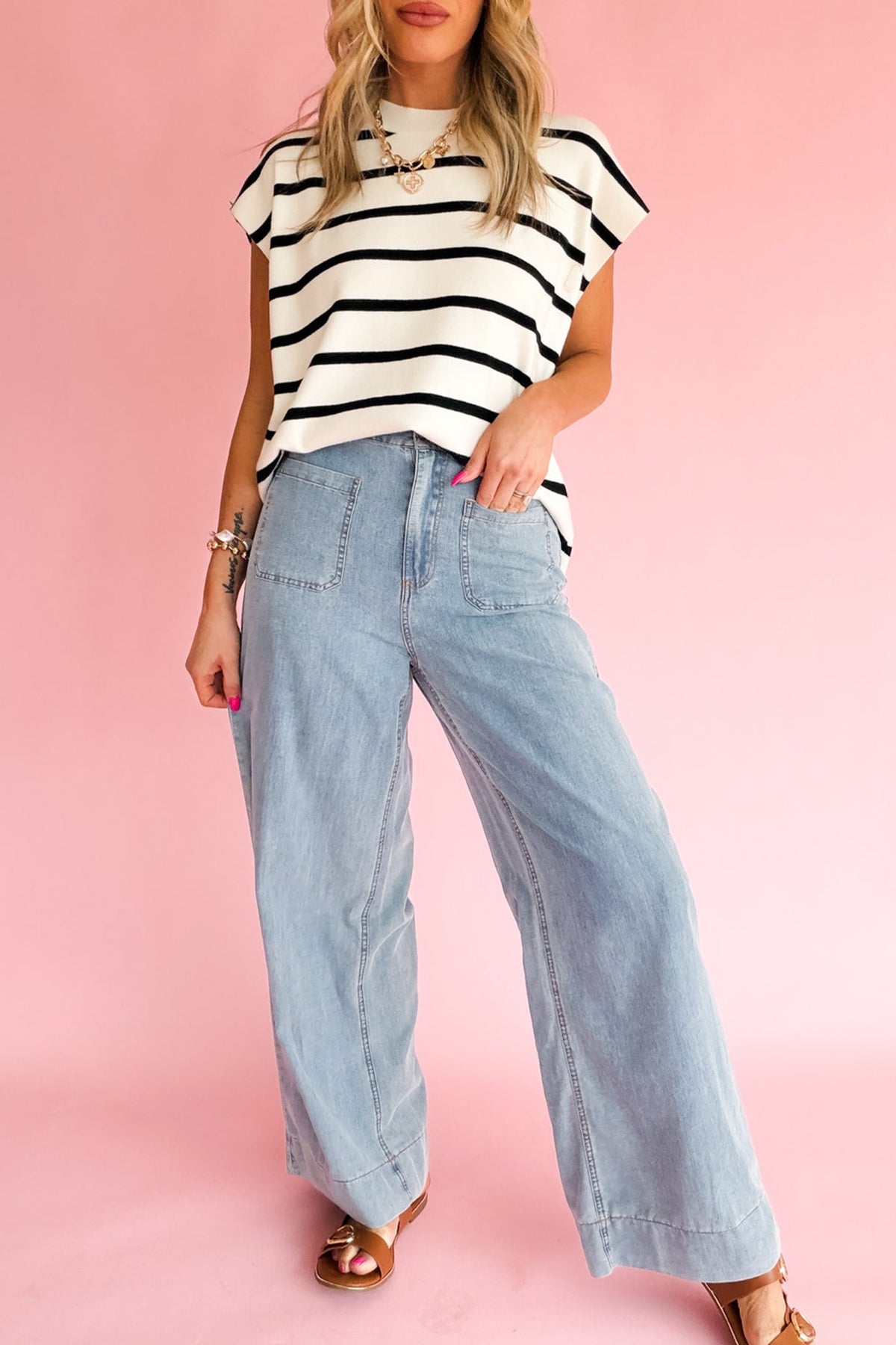 Beau Blue Solid Full-Length Regular Pocket Wholesale Denim Jeans