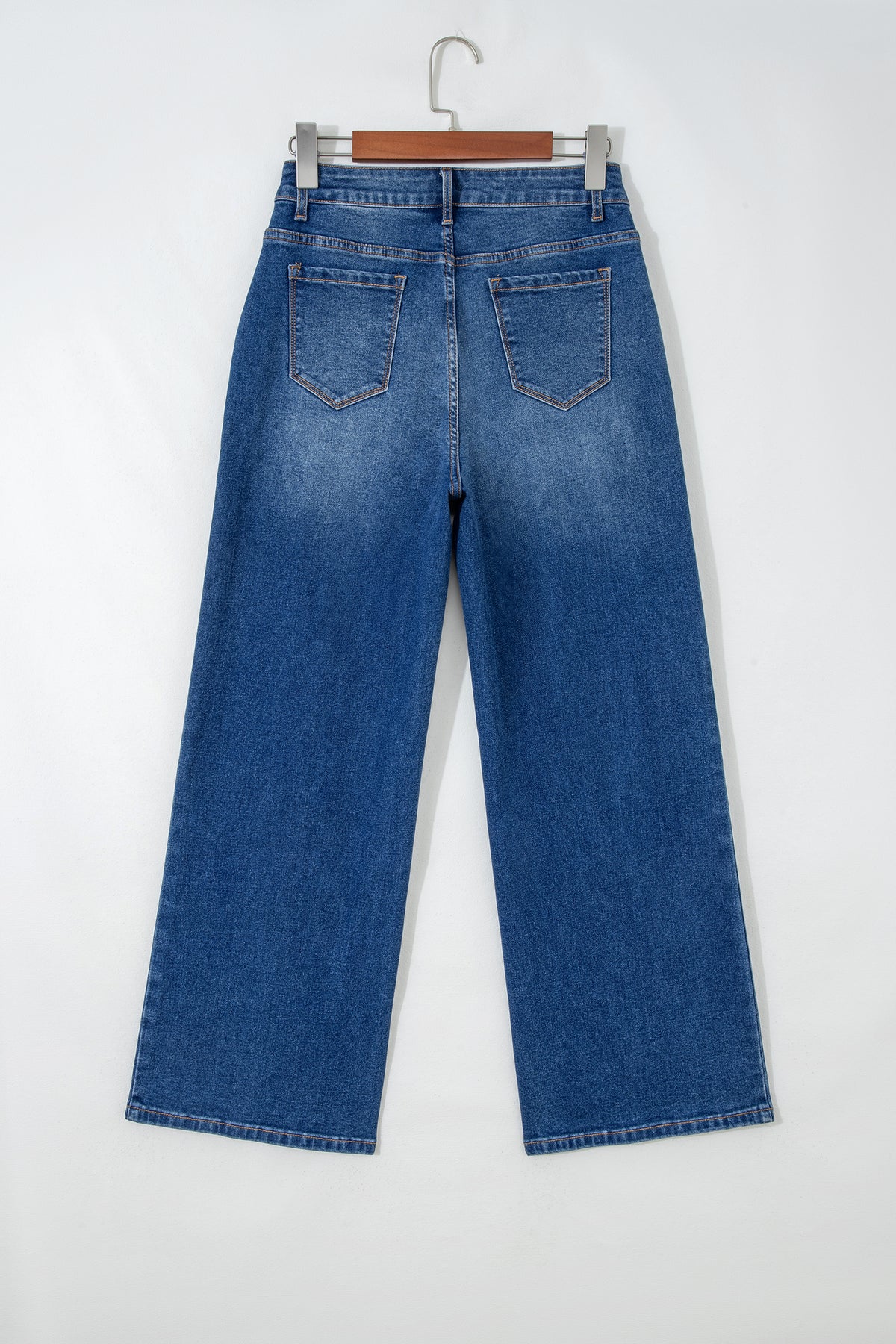 Sky Blue Tailored Seam Shift Jeans