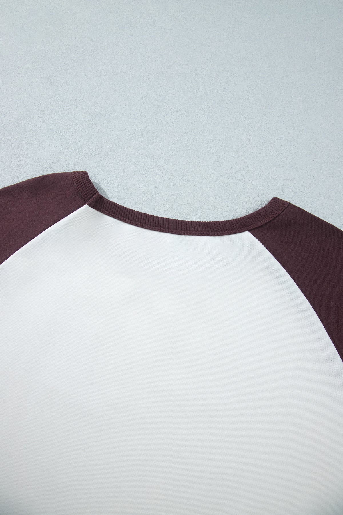Beige Leopard Print Color-Block Round-Neck Long-Sleeve Plus Size Blouse