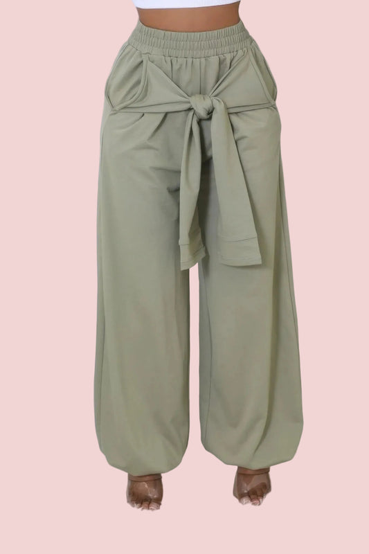 High-Waisted Stretch Pants – Charcoal Gray Boutique Pants for Women - BOTTOMS