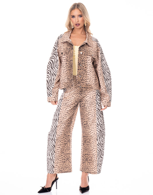 Leopard Print Pants