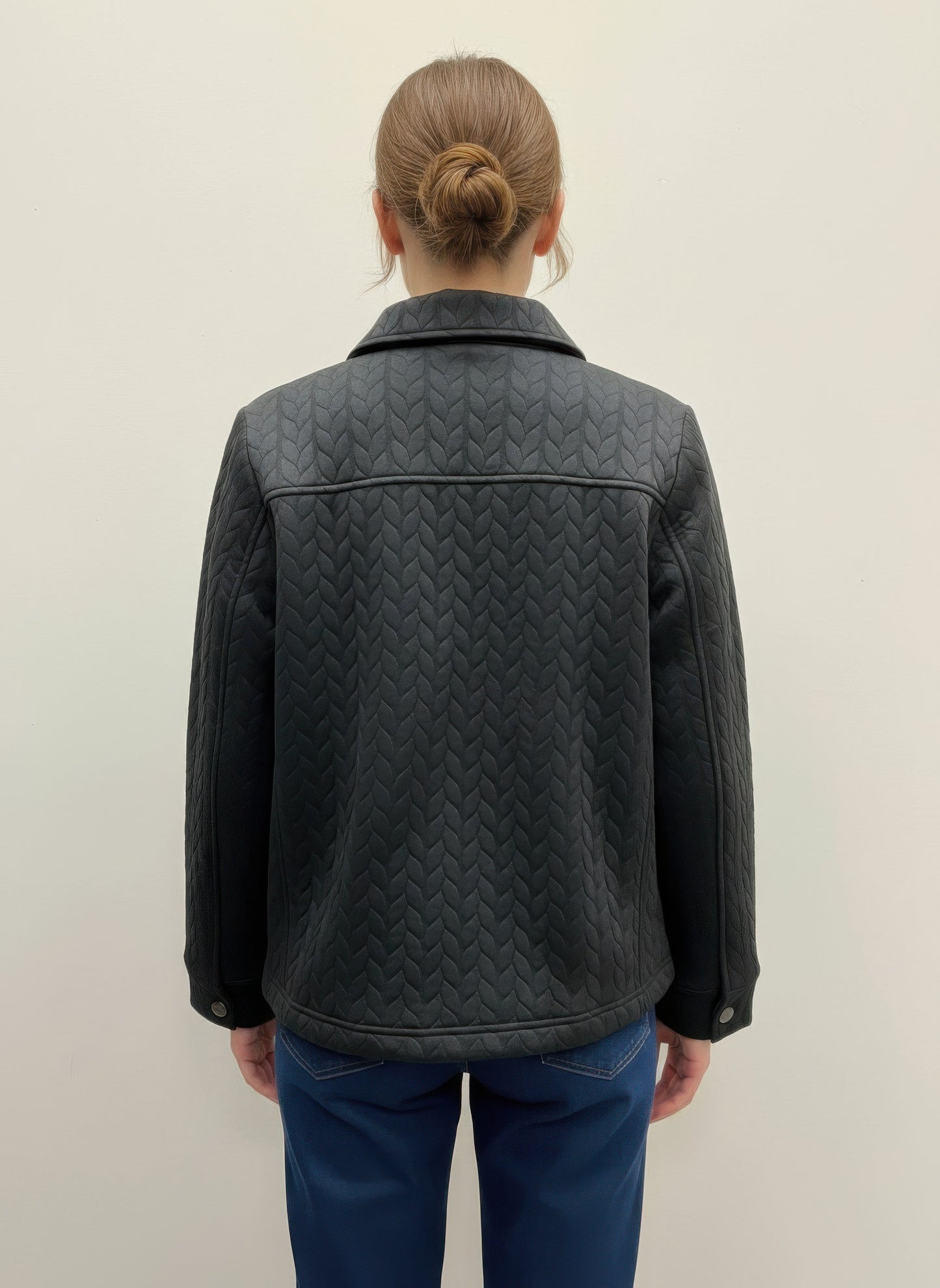 Onque Casual Textured Jacket