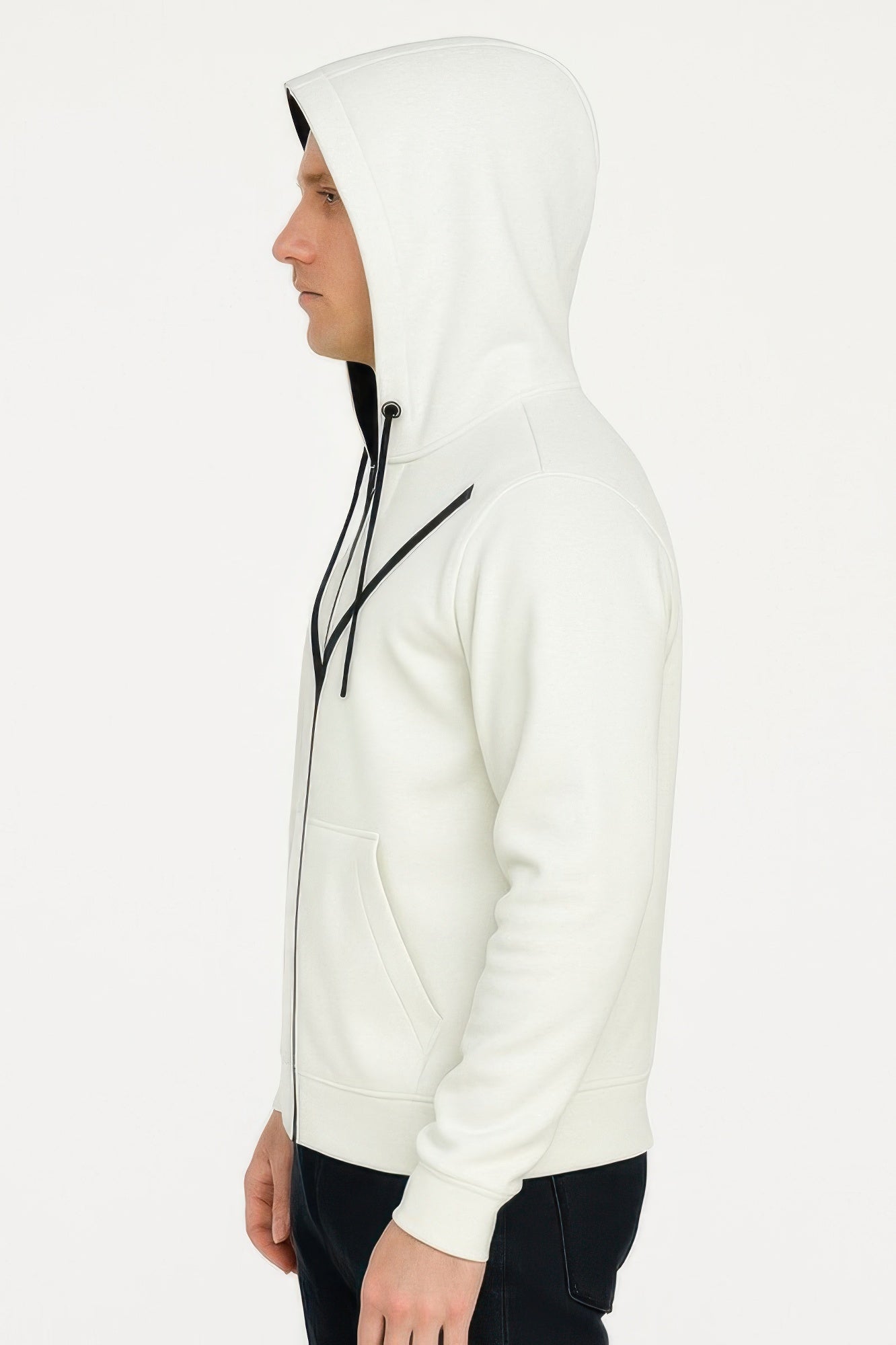 Casual Full Zip Up Hoodie Sweatshirts - MENS BASIC & ACTIVEWEAR