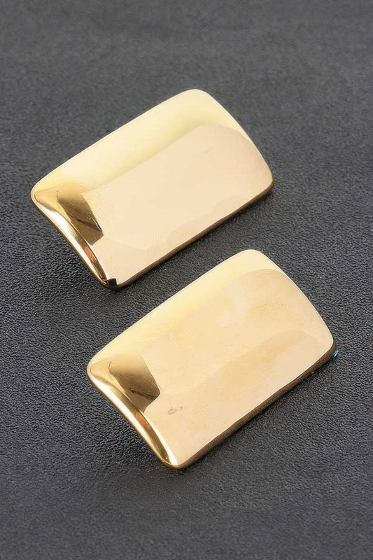 Gold Plated Metal Earring