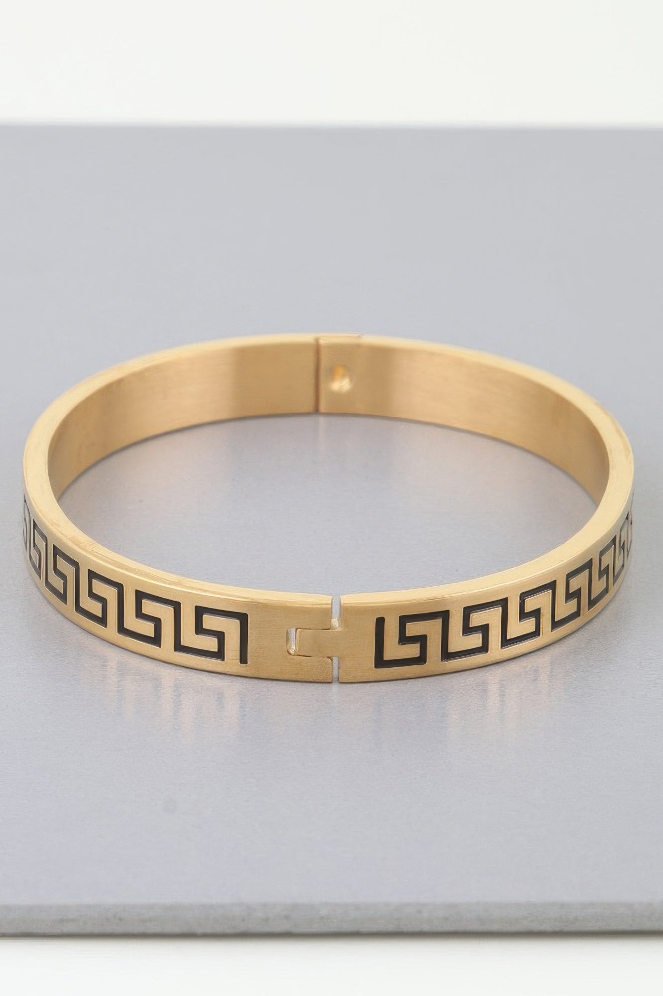 Aztec Maze Cuff Bracelet
