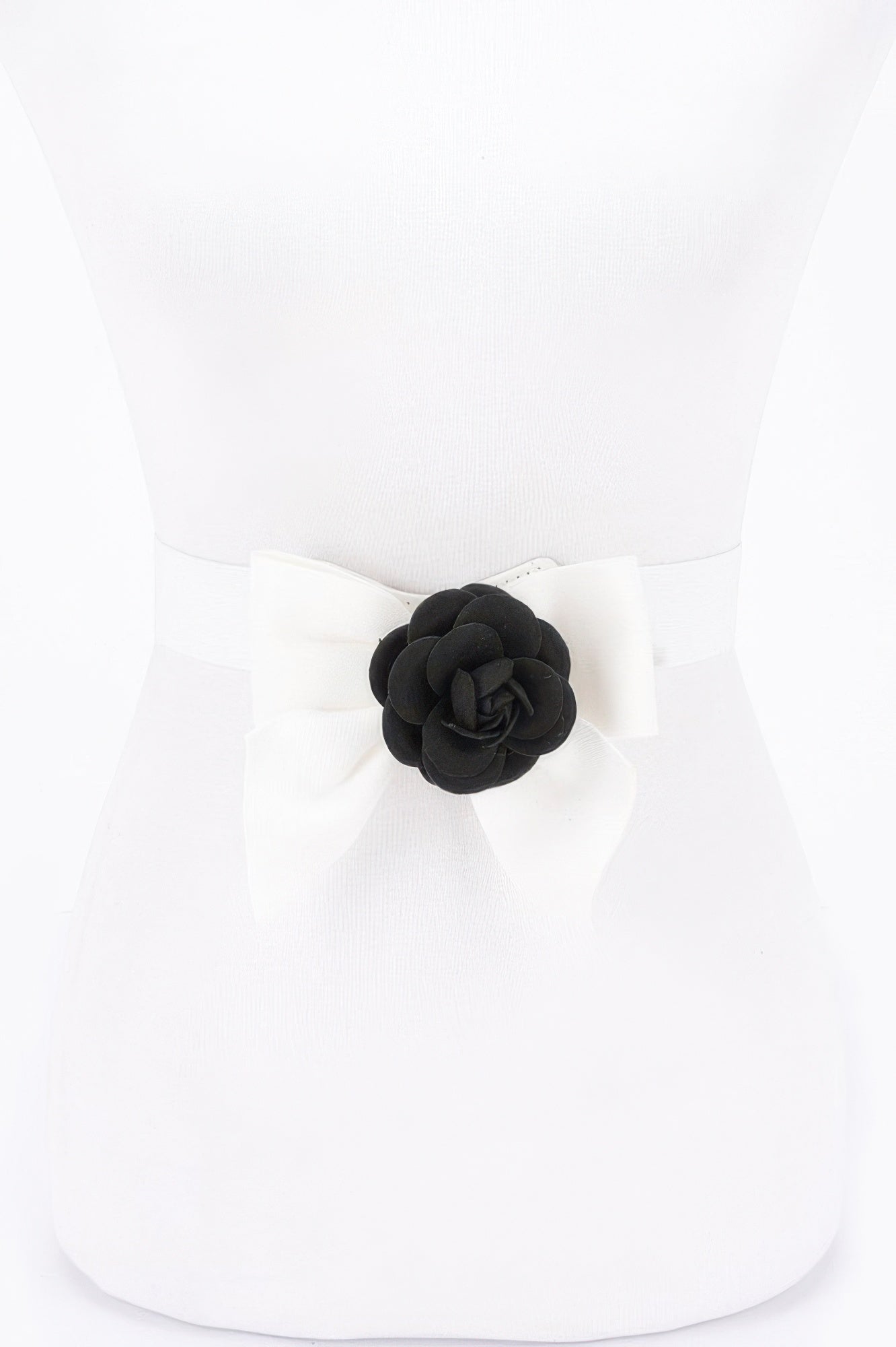 Flower Ribbon Elastic Belt