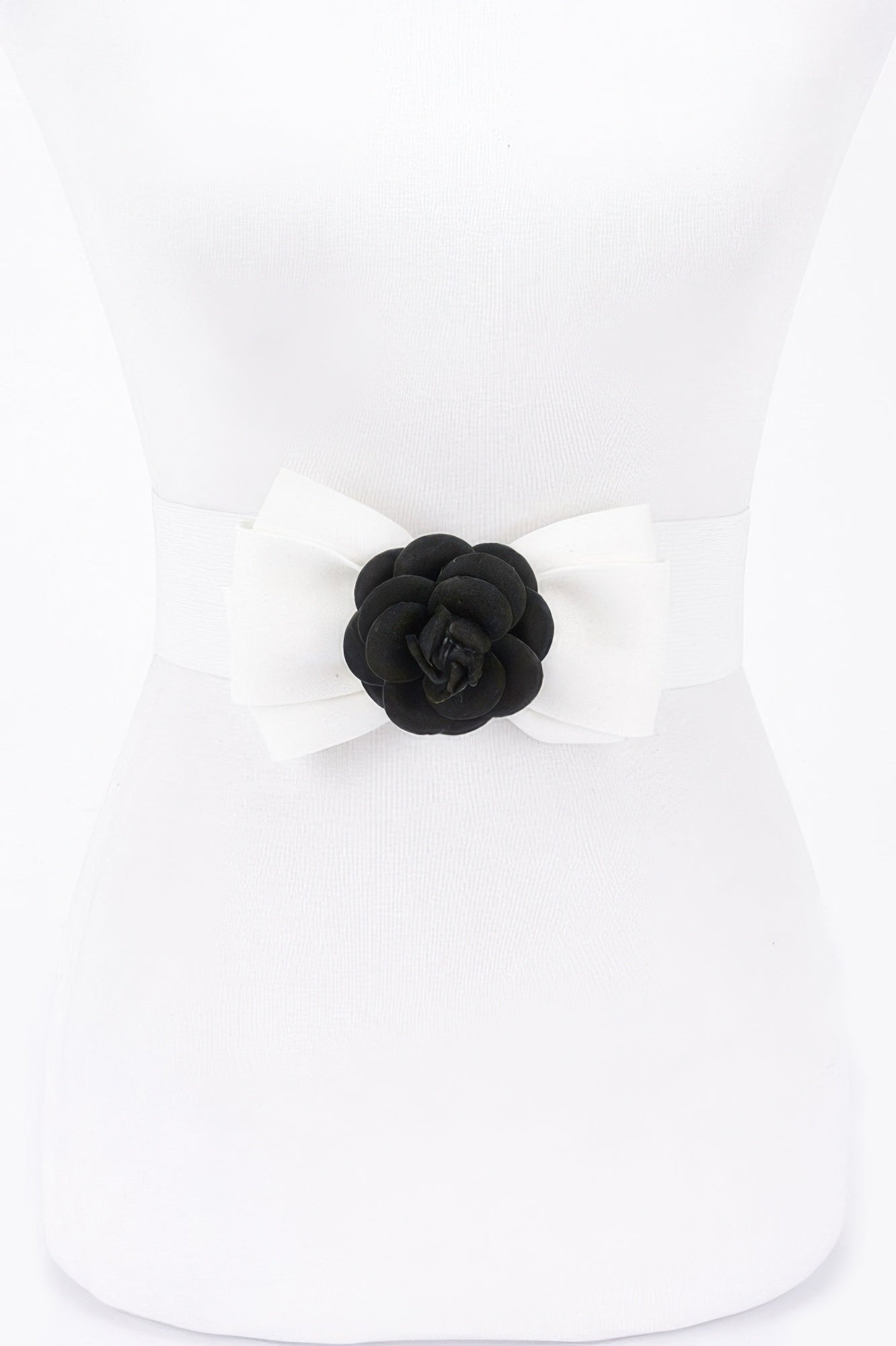 Flower Bow Elastic Belt