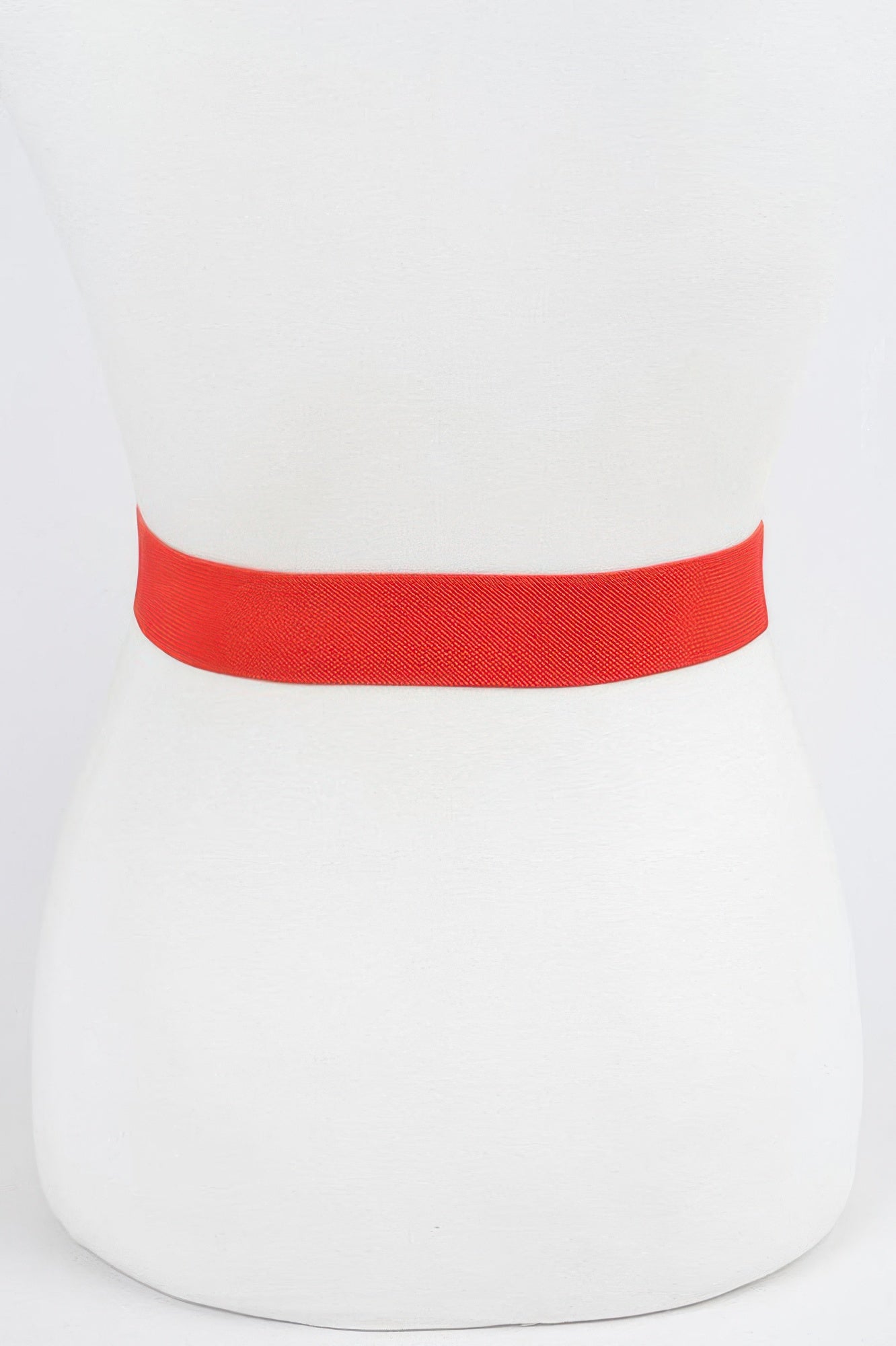 Ribbon Buckle Stretch Belt