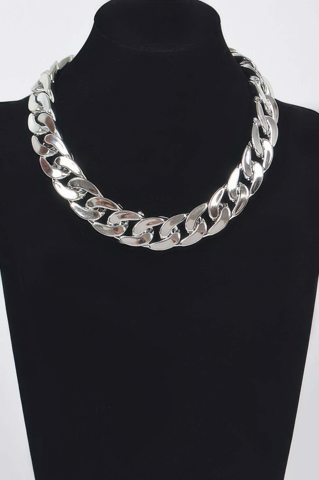Oversized Ccb Chain Necklace
