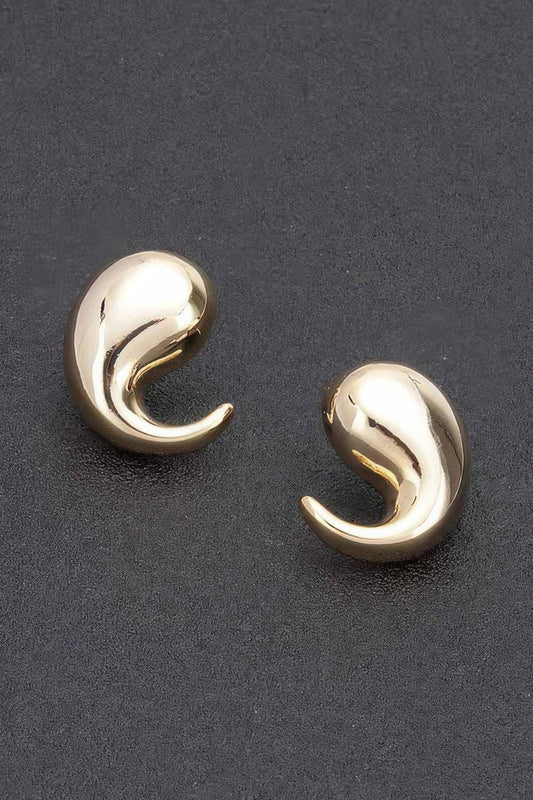 Metal Vintage Stud Earring