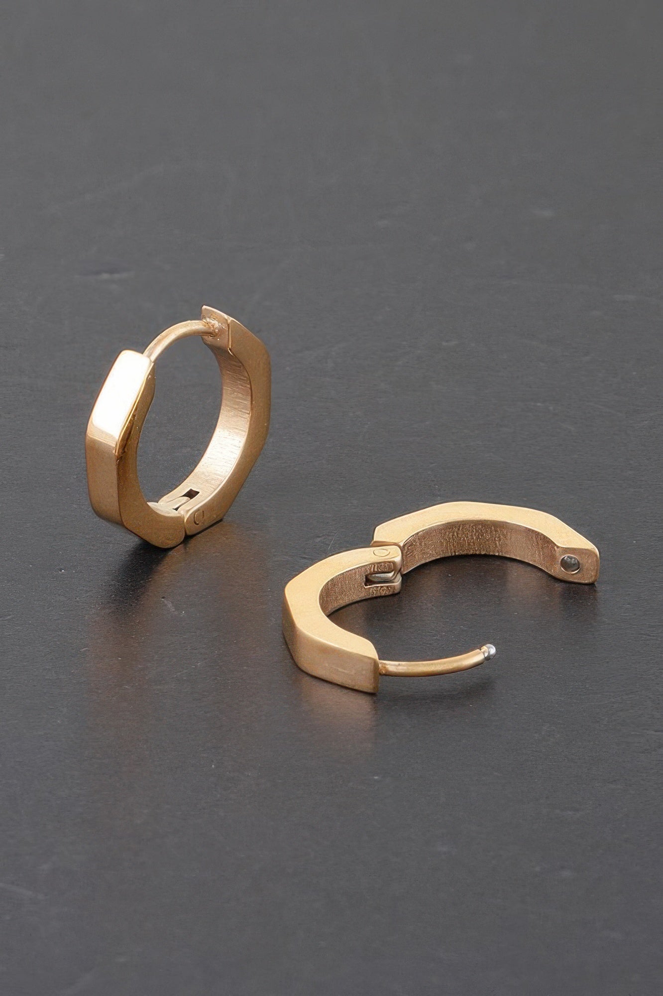 Metal Hoop Earrings