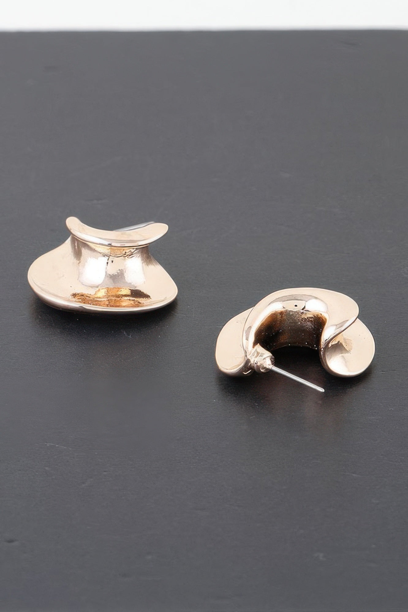 Golden Curve Earrings