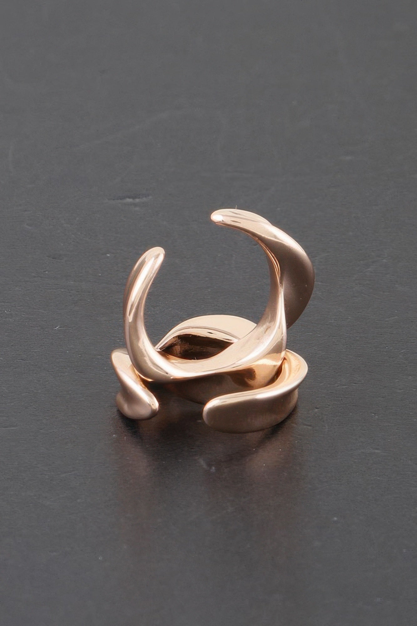 Twist Of Elegance Plated Earrings
