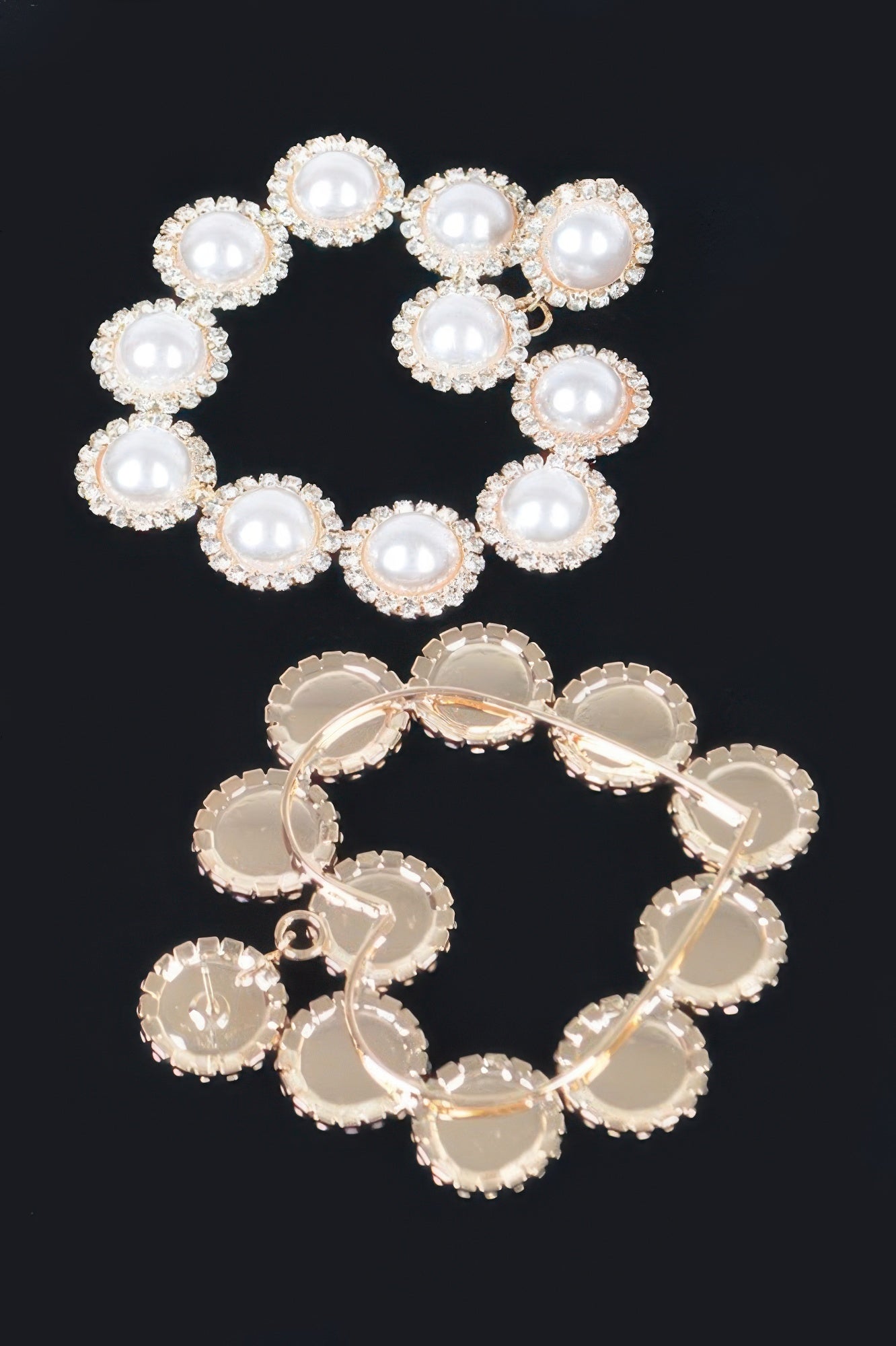 Faux Pearl Earring