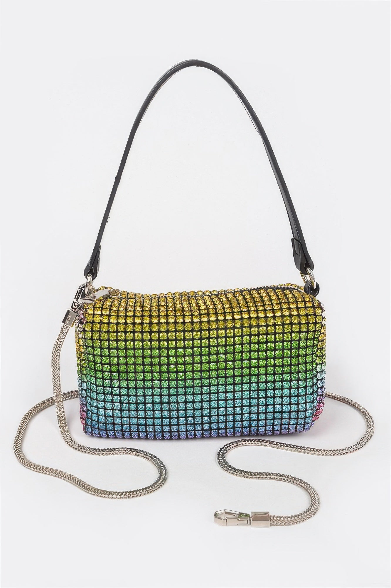Oversized Rhinestone Clutch