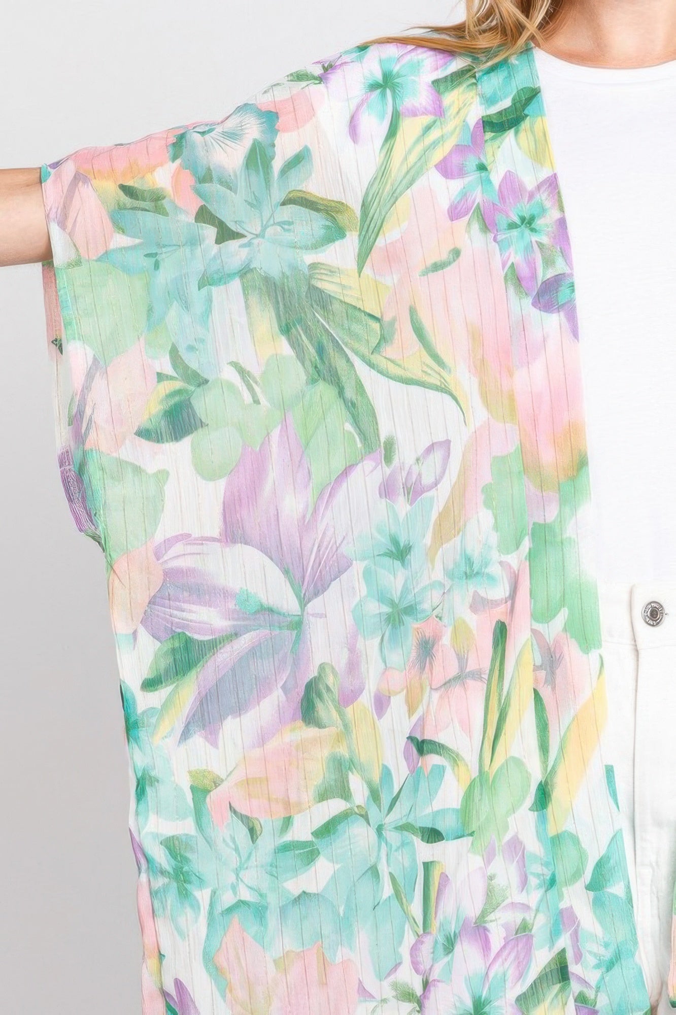 Floral Print Cover-up