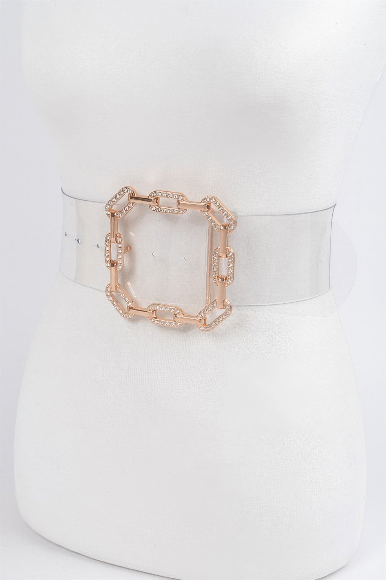 Transparent Plus Size Belt