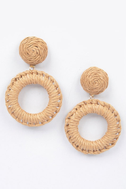 Handmade O Ring Earring