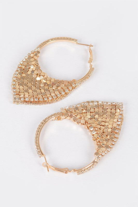 Linked Metal Earrings