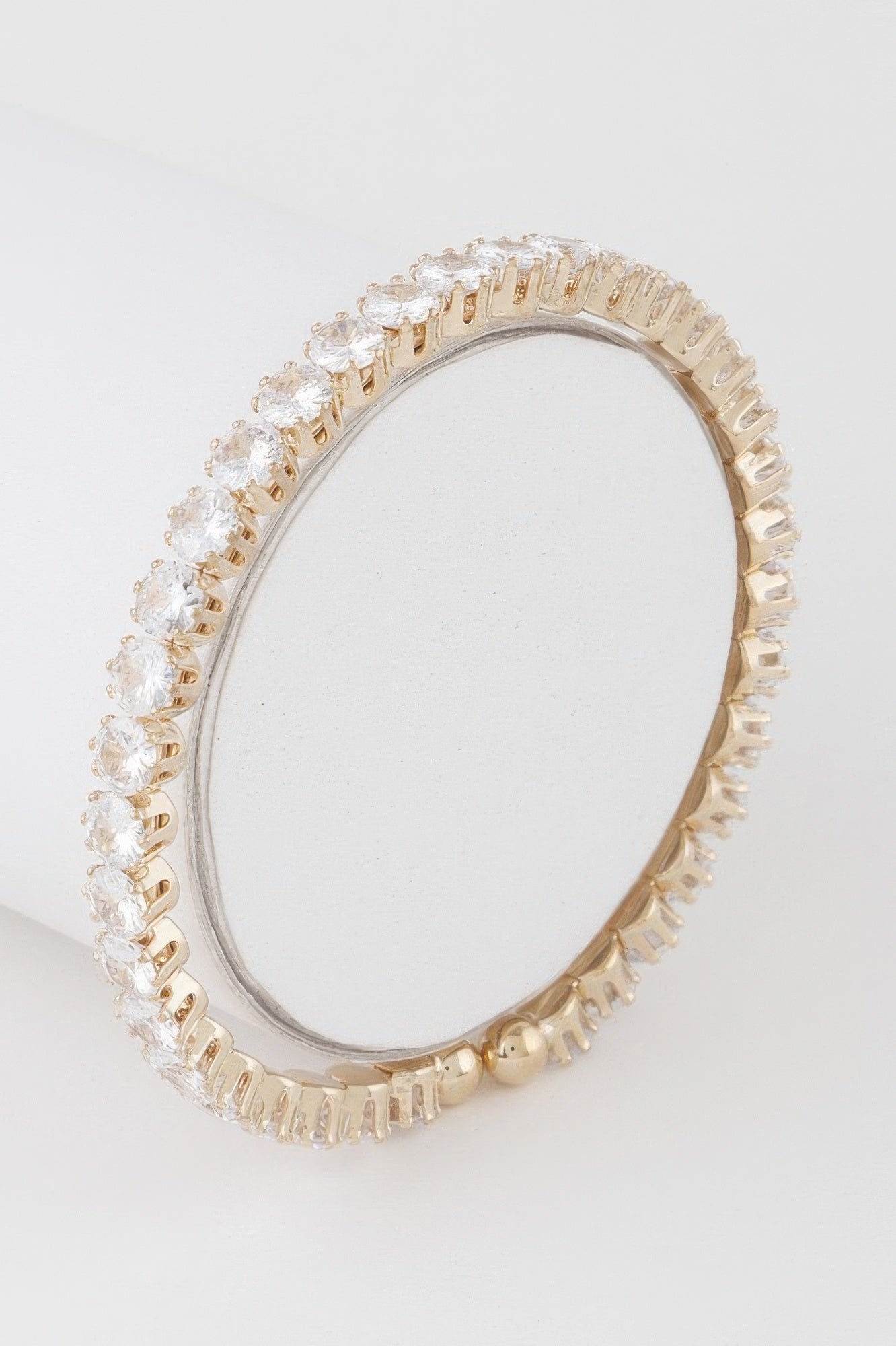 Classic Rhinestone Cuff Bracelet