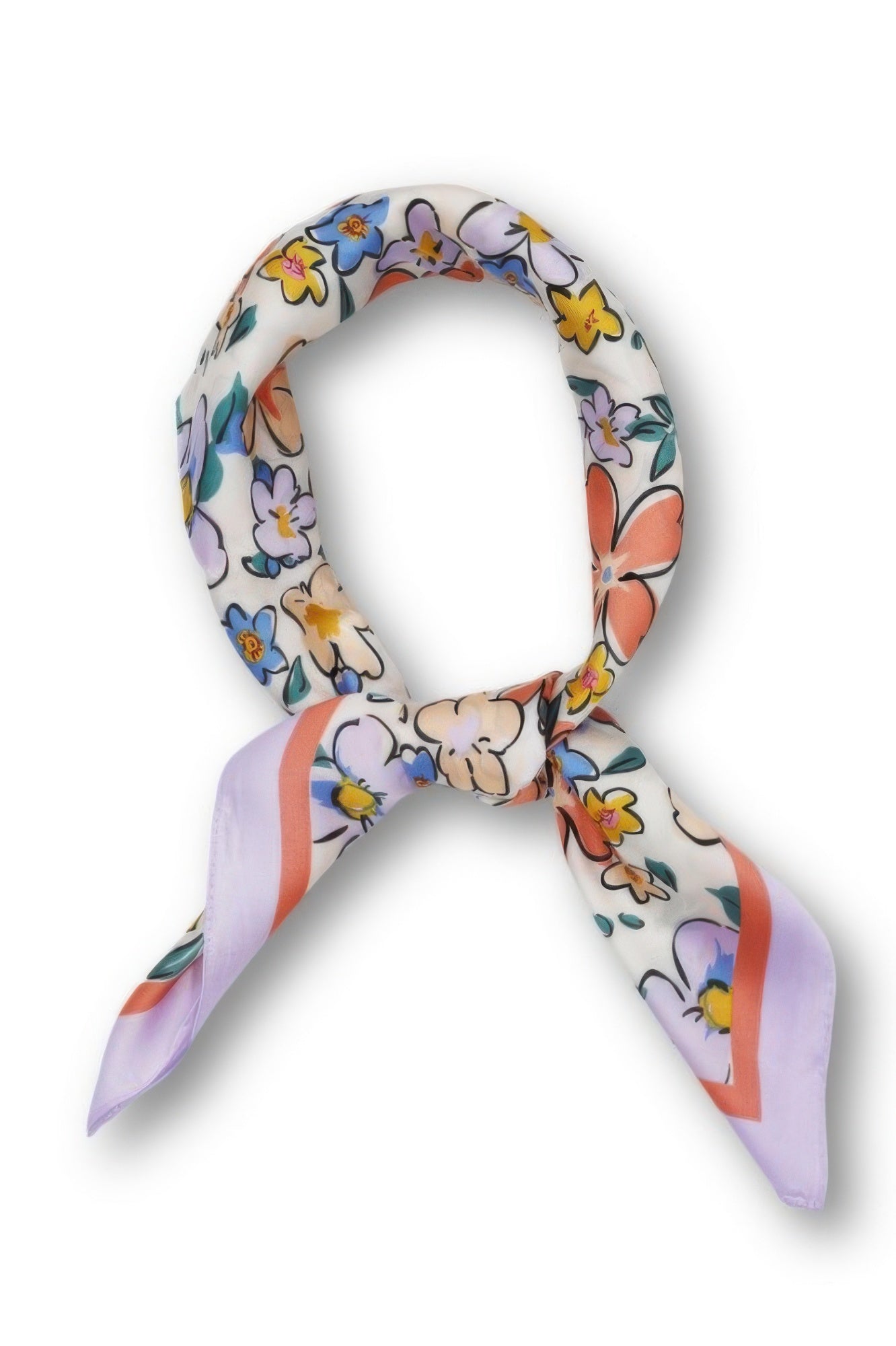 Flower Print Bandana