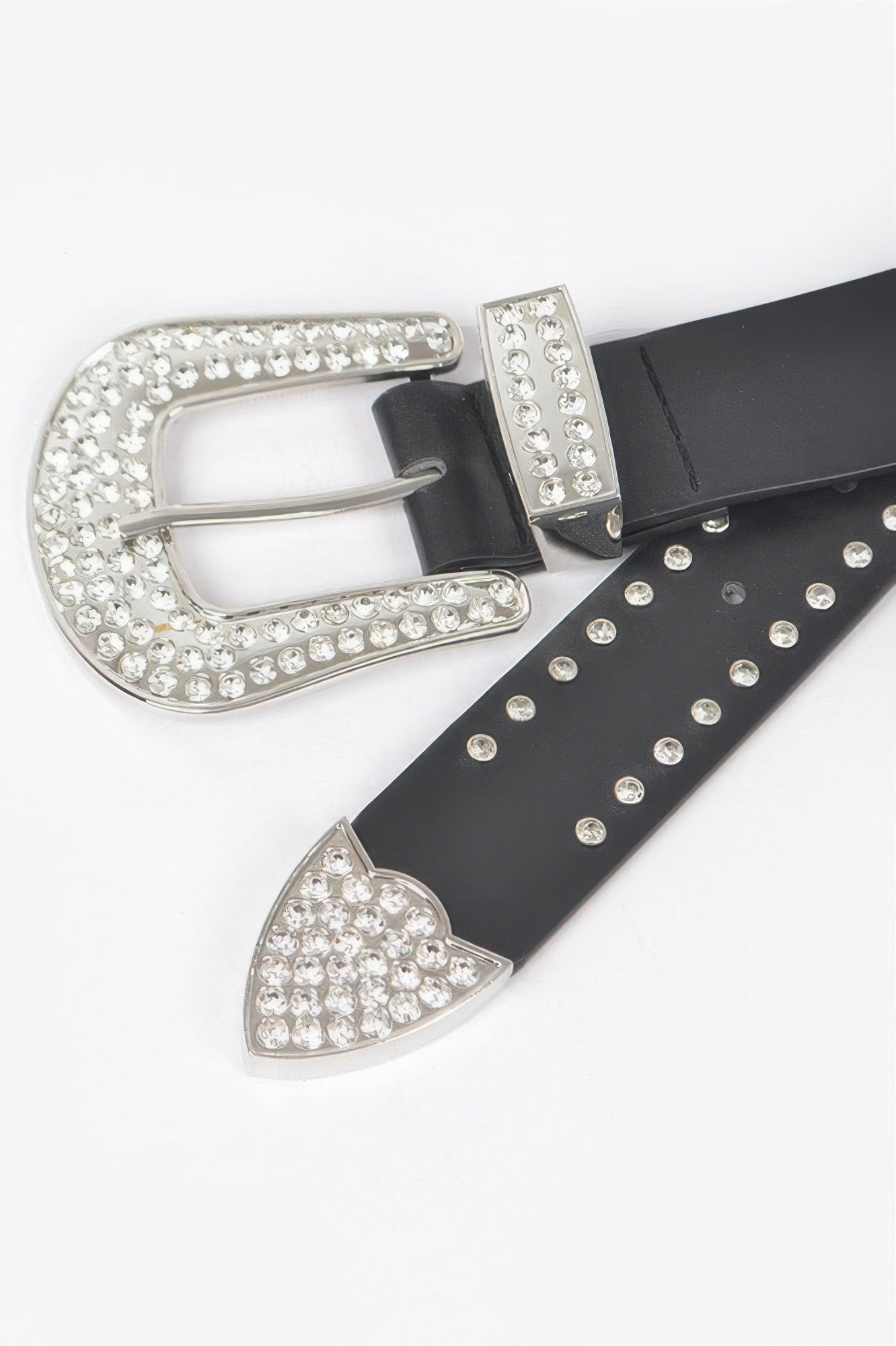 Western Style Belt With Turquoise