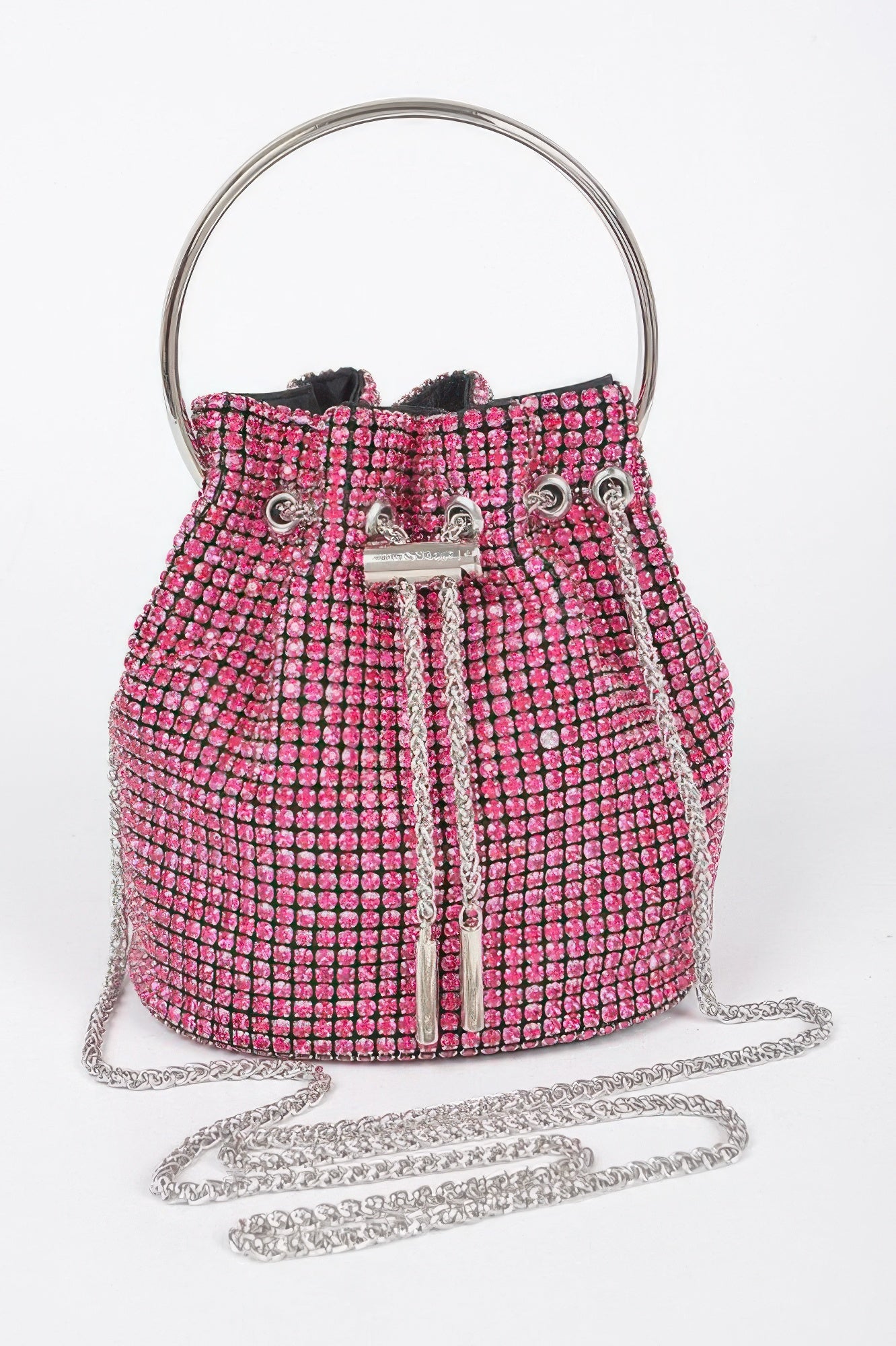 Oversized Rhinestone Clutch