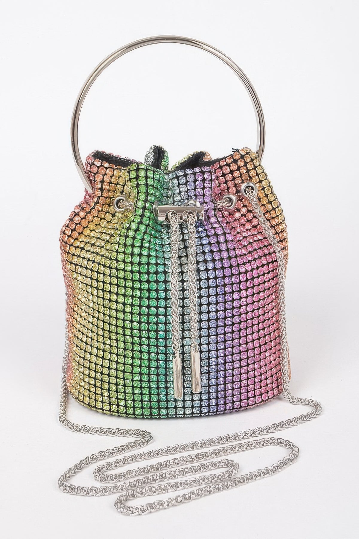 Oversized Rhinestone Clutch