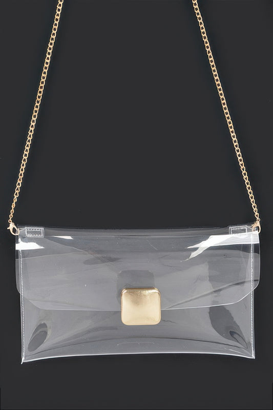 Transparent Flap Clutch