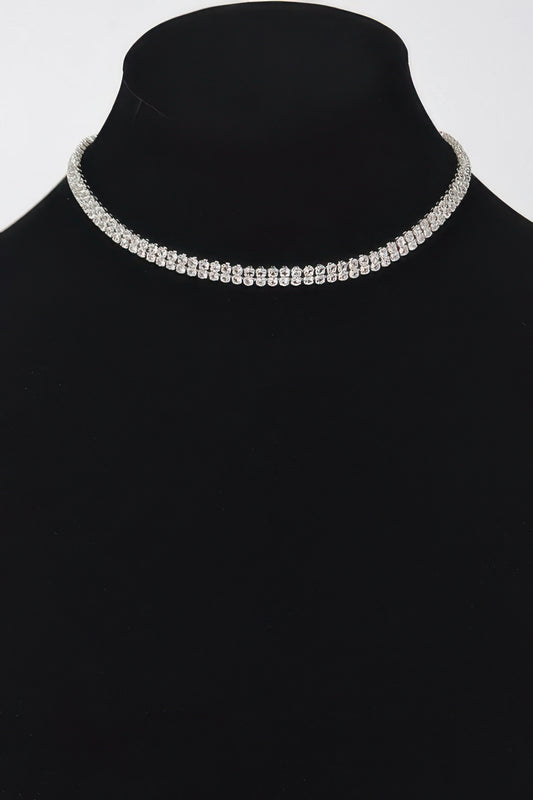 Barbie Inspired Shiny Choker Necklace