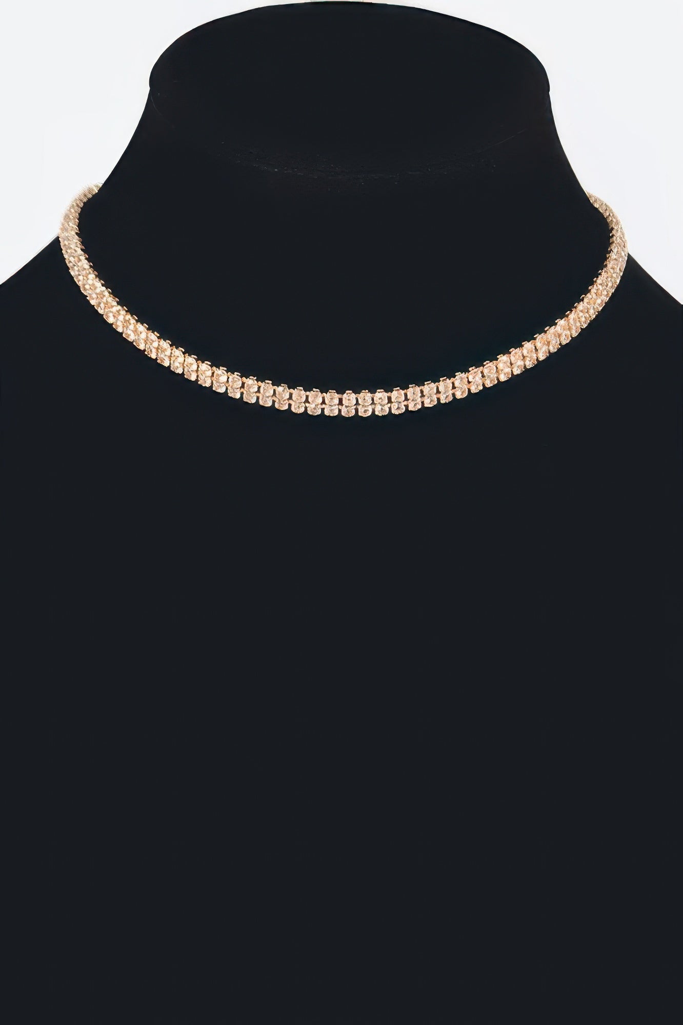 Barbie Inspired Shiny Choker Necklace