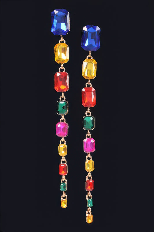 Dripping Stone Earring