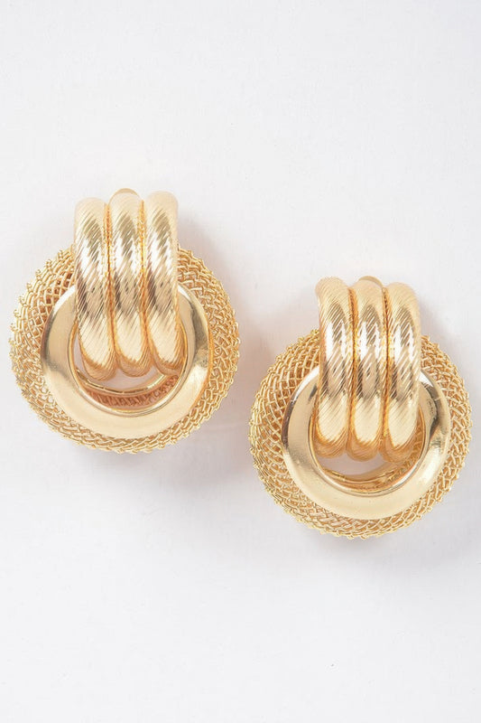 Metal Stud Earring