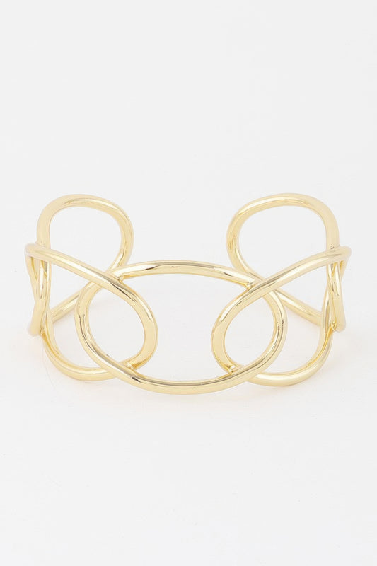 Minimal Wire Cuff Bracelet