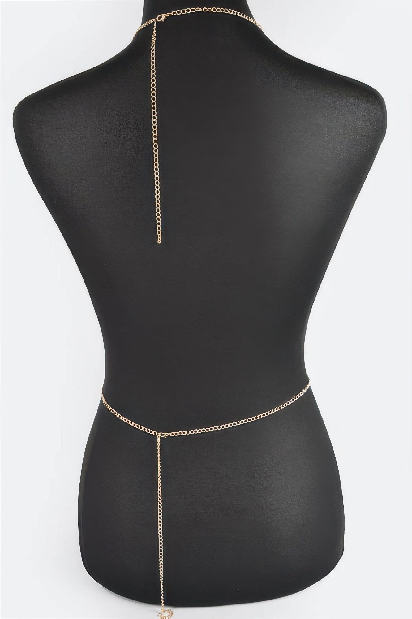 Rhinestone Bra Chain