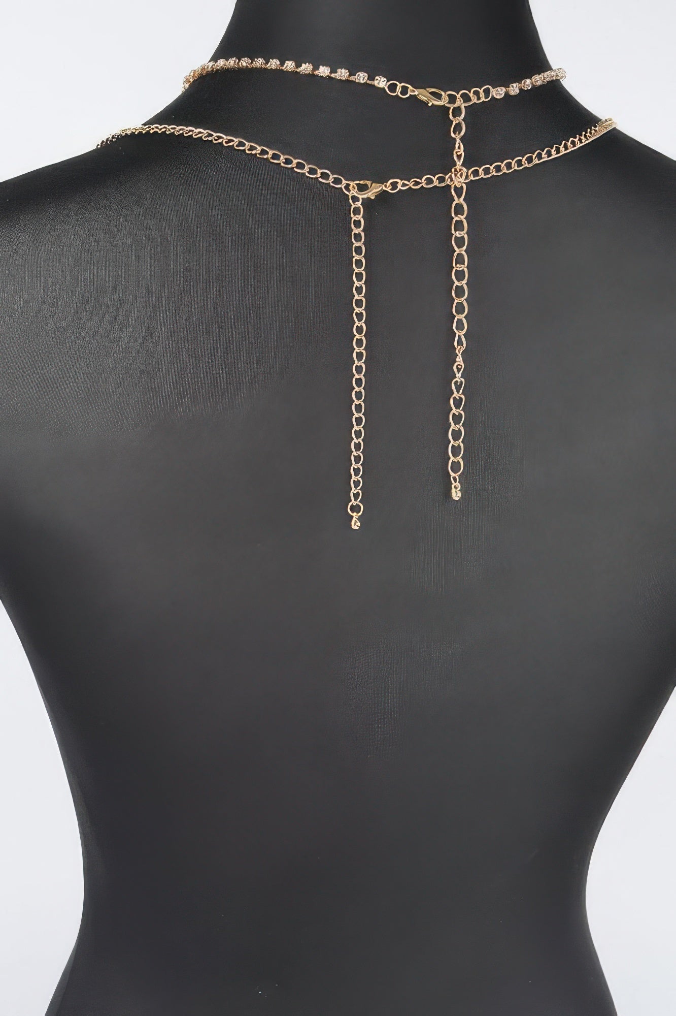 Rhinestone Bra Chain