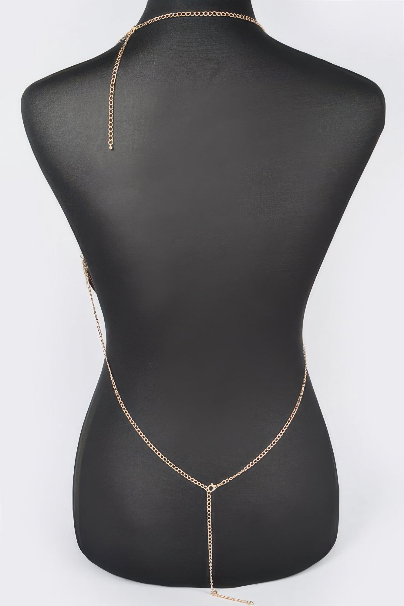 Rhinestone Bra Chain