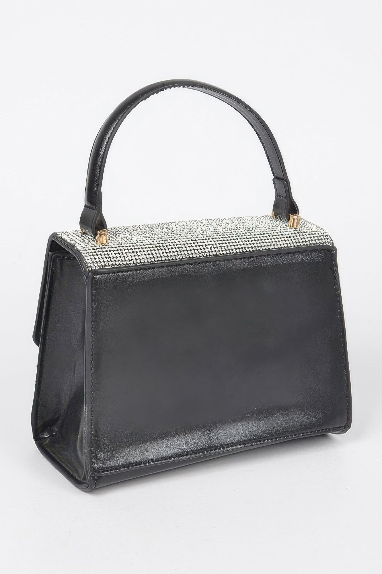 Rhinestone Top Handle Bag