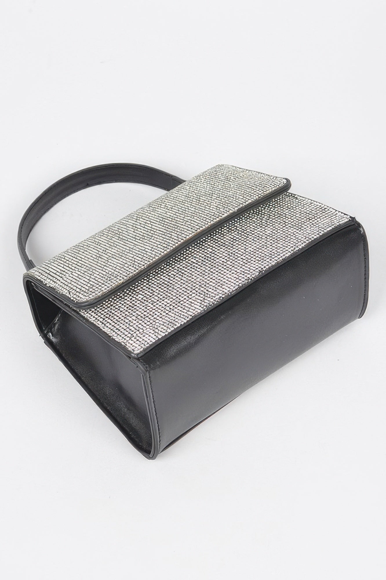 Rhinestone Top Handle Bag